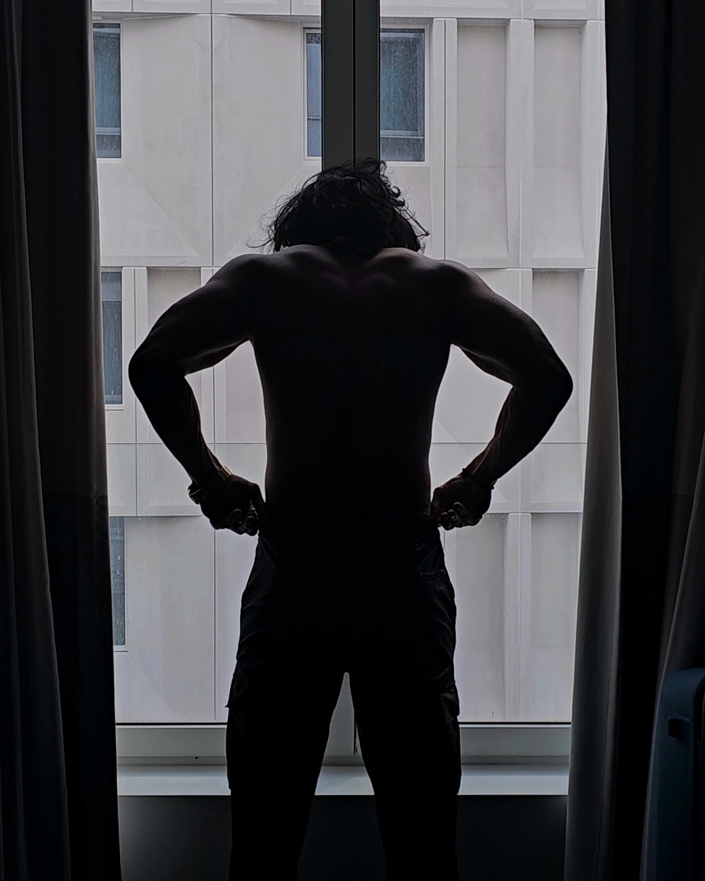 Kedar after training